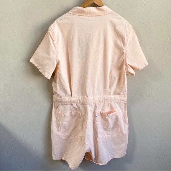 NWT Levi’s Pink Utility Romper - Picture 4 of 7
